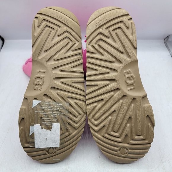 Ugg Bailey Bow II Girls Size 4 Pink Blossom Boots Pull On Casual Walking School - Picture 13 of 14